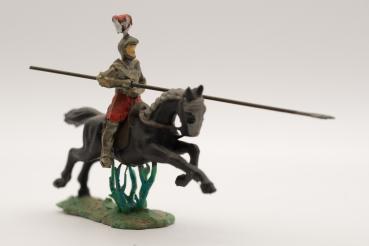 Landsknecht on horseback with lance